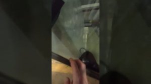 HITACHI замена стекла кабины