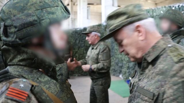 Вручение наград военнослужащим ЗВО-участникам СВО