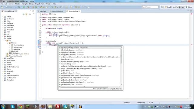 MINISPIEL PROGRAMMIEREN: Events bearbeiten - #032 - Bukkit Plugin programmieren [HD/DE] смотреть онлайн