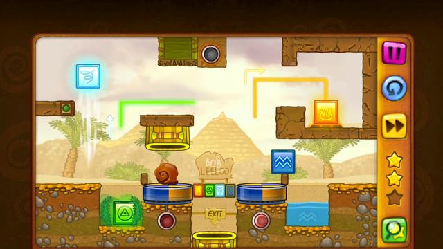 Snail Bob 1 (уровень 20) Древний Египет смотреть онлайн