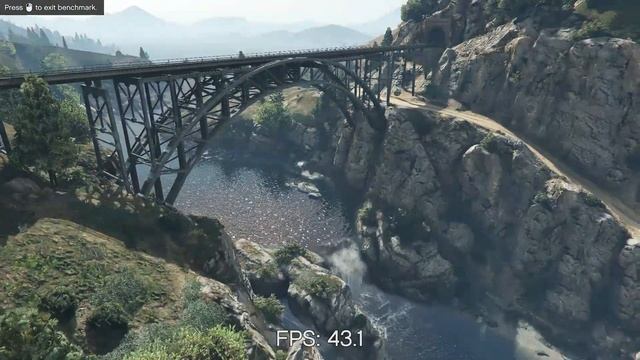 GTA5 RX460 i5 3550 Benchmark смотреть онлайн