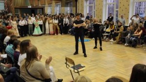 Показательный танец. Захарова Алина, Горшков Егор