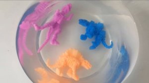 ДИНОЗАВРЫ растущие в воде! Получится ли?