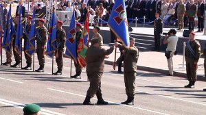 Участь парадного розрахунку НГУ в урочистому марші з нагоди Дня Незалежності