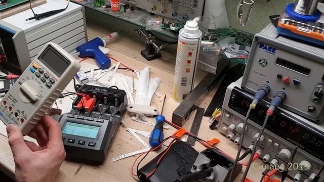 Мультиметр APPA 109N переход с кроны 9 В на li ion аккумулятор чисто по-босяцки
