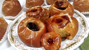 Как запечь яблоки в духовке | Рецепт вкусных запеченных яблок в духовке