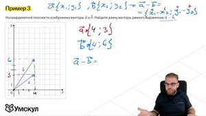 Полный разбор задач с векторами №2 ЕГЭ ПРОФИЛЬ 2024 | Профильная математика ЕГЭ 2024 | УМСКУЛ