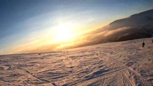 ХИБИНЫ. Кировск 2024. Катаюсь на ЛЫЖАХ по трассам  горнолыжного курорта Большой Вудъявр / Big Wood.