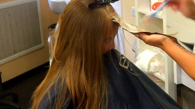 VLOG С Миланой поехали в салон красить волосы/Miss Milana Vlog смотреть онлайн