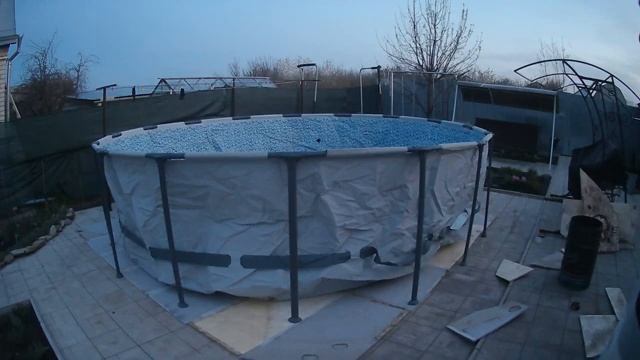 Устанавливаем 5 метровый бассейн / Bestway 4.88*1.2#бассейн #надаче #свойдом #своимируками #длядома смотреть онлайн