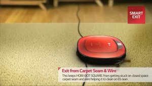 LG Hom Bot Square Pet VR64701LVMP - robot vacuum