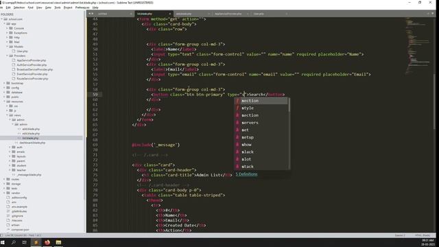 #13- Pagination and Form Fiter Admin List in Laravel 10 | School Management System in Laravel 10