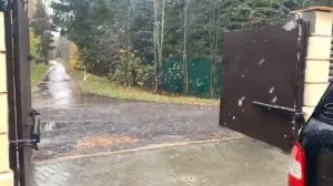 DoorHan Swing-5000PRO - работа привода для распашных ворот