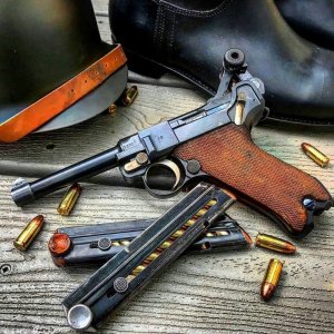 Luger P08 - Неполная разборка и сборка