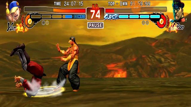 Street Fighter IV Champion Edition: Yun Vs. M.Bison | HD | 60 FPS | Crazy Gameplays!!