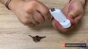 Обзор оконной ручки Ручка оконная для металлопластикового окна Standard с замком белая (WHWHT-lock)