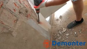 Демонтаж штукатурки