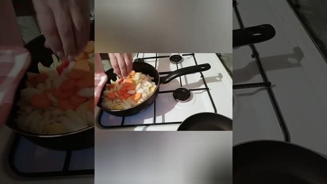 Кухня для чайников. Овощное рагу-прздник студентов.#простыерецепты #готовимдома