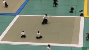 The 57th All Japan Aikido Demonstrations. Kanazawa Takeshi shihan