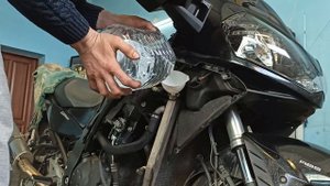 Замена антифриза на мотоцикле Kawasaki GTR 1400