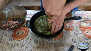 ДОЛМА для ЛЕНИВЫХ!!!Простой рецепт приготовления долмы в сковороде!#долма#