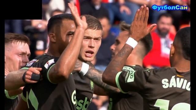 Райо Вальекано - Жирона 1:2 Цыганков пасует + Довбик забивает = украинцы лучшие Испания 2023/24 смотреть онлайн