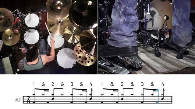 Drum Lesson (Drumeo) - Как улучшить грувы нечетных размеров. BKR