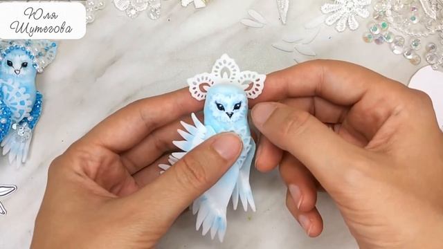 Вы ощутите себя в Зимней Сказке ✨Делаю сказочный декор и превращаю его в Новогоднюю Открытку ? DIY