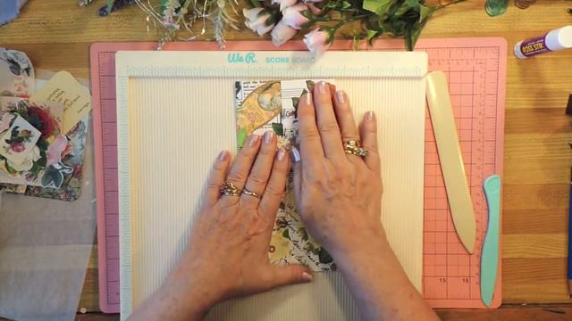 Vintage French Master Board and Rose Envelope | Tutorial