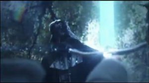 Поединок Дарта Вейдера с волшебником Гендальфом.