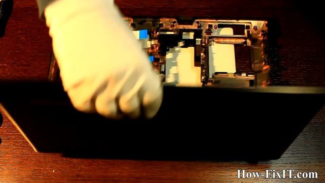 Lenovo G580 disassembling and fan cleaning смотреть онлайн