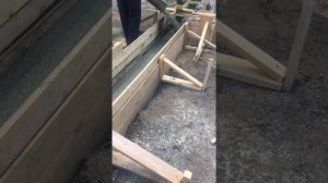 Заливка ленточного фундамента под откатные ворота