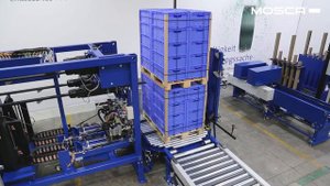 Решения для полностью автоматической фиксации паллет при транспортировке