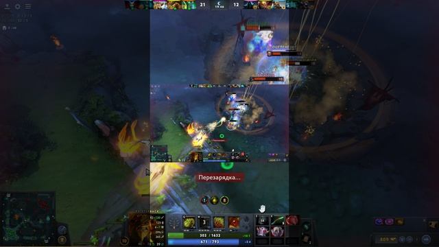 ВОТ ТАК ВСТРЕЧА В dota 2, НЕ ДУМАЛ ЧТО ДОТЯНУ #dota2 #bristleback