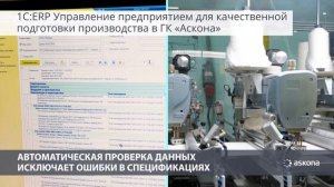 Как «1С:ERP» помогает производить мебель «Аскона»