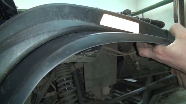 Установка расширителей арок на квадроцикл STELS 600Y Леопард смотреть онлайн