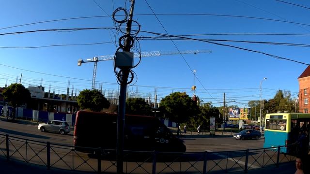 Улица Черняховского стройка еще одного Торгового Центра Калининград Центральный Рынок смотреть онлайн