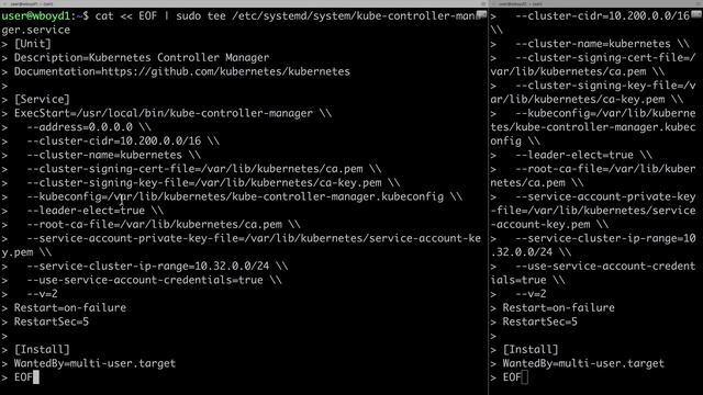 24 Setting up the Kubernetes Controller Manager смотреть онлайн
