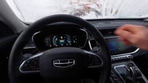 Непонятки с роботизированной АКПП на geely atlas pro при не прогретом двигателе.