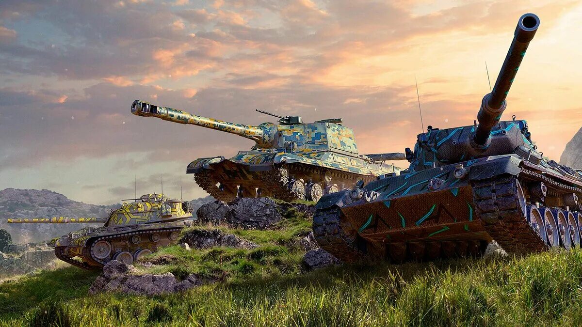 World of Tanks Blitz - Новая Обнова и Странный Режим Боя.