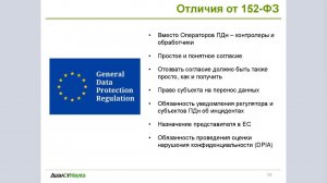 Вебинар: Новое в правоприменительной практике в области персональных данных.