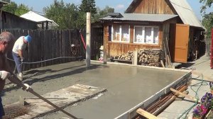 моно плита под гараж