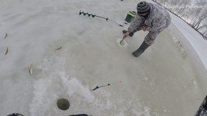 Удачная рыбалка по последнему льду. Закрытие зимней рыбалки в апреле