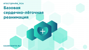 Тест-драйв. Базовая сердечно-легочная реанимация