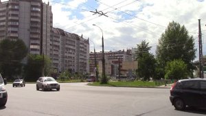 Тольяттинский троллейбус на улицах города