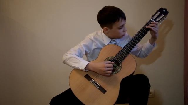 Журавлёв Иван, 11 лет, гитара, "Старинная итальянская песня" обр.Моццани смотреть онлайн