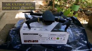 2021- 4K ULTRA HD || 998 PRO Micro Foldable Drone Set || Unboxing