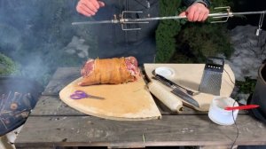 ПОРКЕТТА/PORCHETTA на вертеле!