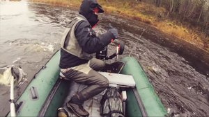 Ловля щуки поздней осенью, или осенние приключения часть 1