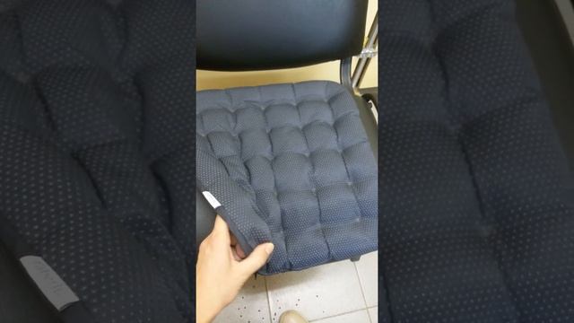 Ортопедическое сиденье из гречневой лузги от Фаберлик. Офисное кресло. Офисное сиденье.